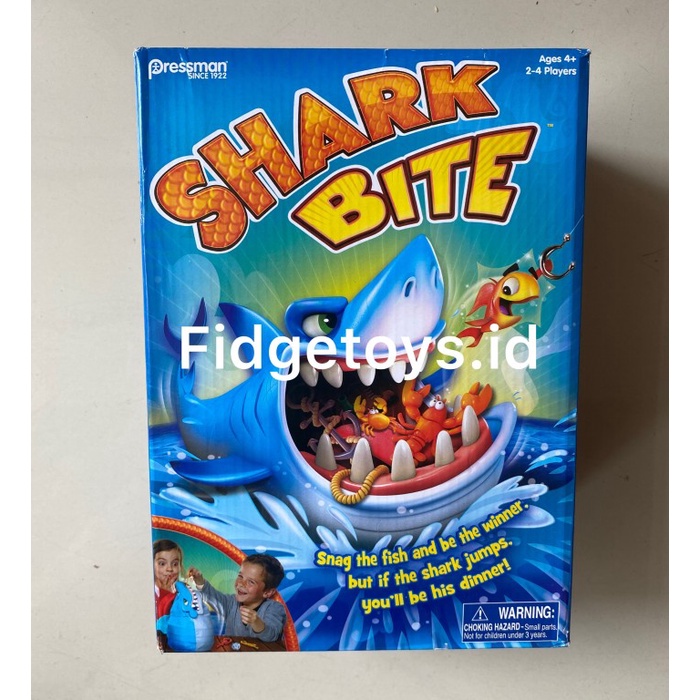 Jual Pressman Toys Shark Bite Game (24 Players) Shopee Indonesia