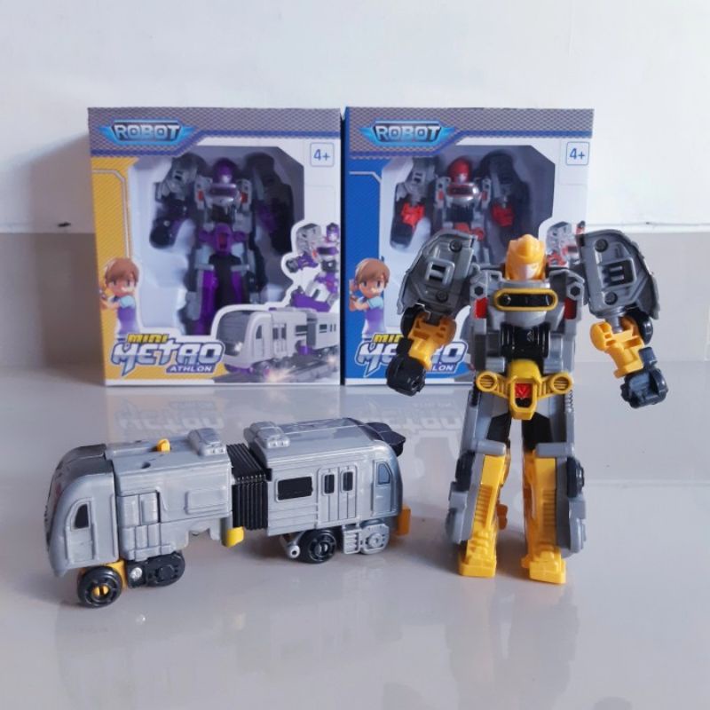 Jual Mainan Robot Transform Mini Athlon - Robotan Transformers Kereta ...