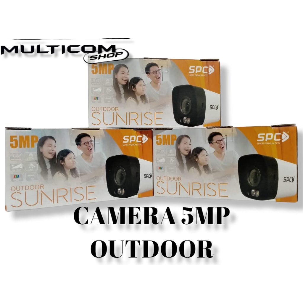 Jual CCTV SPC Sunrise Outdoor 5MP Full Color Camera Garansi Resmi