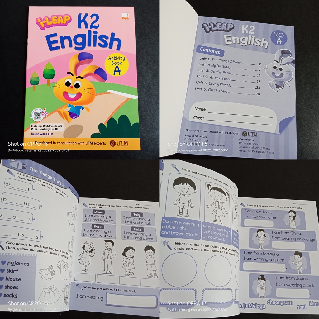 Jual BUKU I-LEAP ENGLISH (NURSERY/K1/K2) | Shopee Indonesia