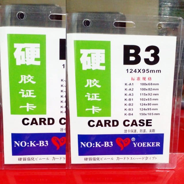 Jual Toploader Photocard Top Loader Foto Card NameTage id card Case ...