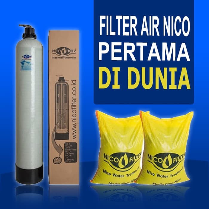 Jual Filter Air NICO PENJERNIH AIR PERTAMA DI DUNIA DAN MEDIA FILTER