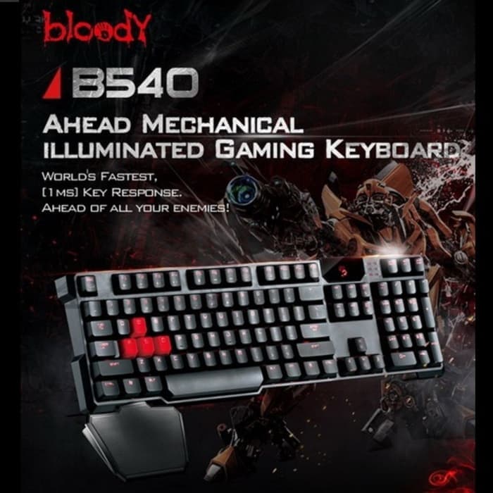 Jual BLOODY B540 GAMING KEYBOARD | Shopee Indonesia