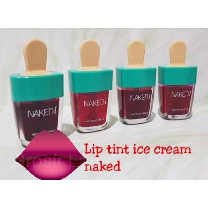 Jual Terlaris Lip Tint Naked Ice Cream Fruit Lipstick Water Shopee Indonesia