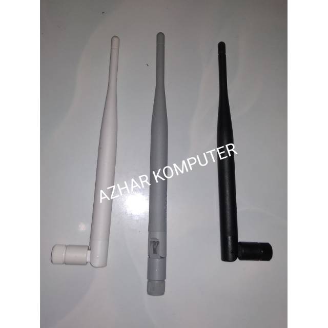 6X Amplificador De Antena De 2,4 Ghz 5Dbi Wifi Omnidireccional Rp-Sma