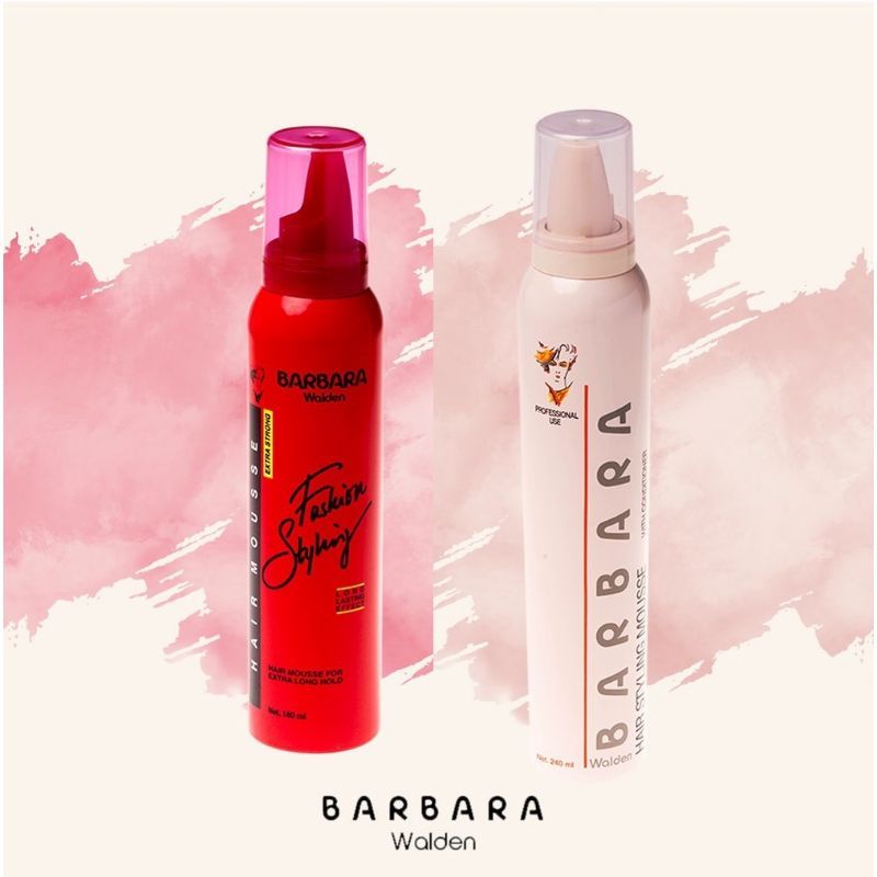 Jual barbara hair spray/mousse foam 180 Ml Shopee Indonesia