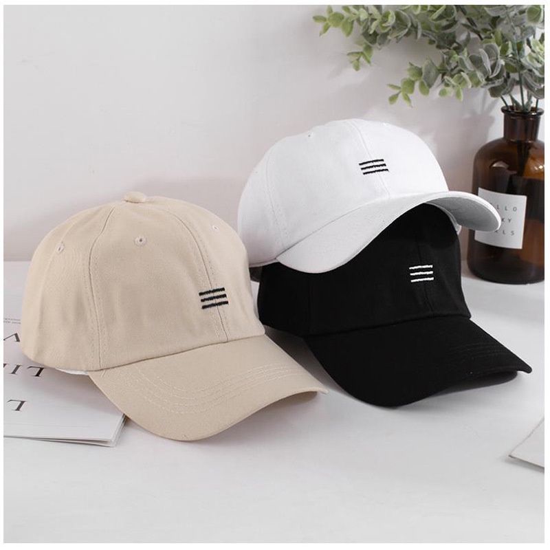 Jual Topi Baseball Garis 3 Tiga Model Koren - Topi Pira dan wanita ...