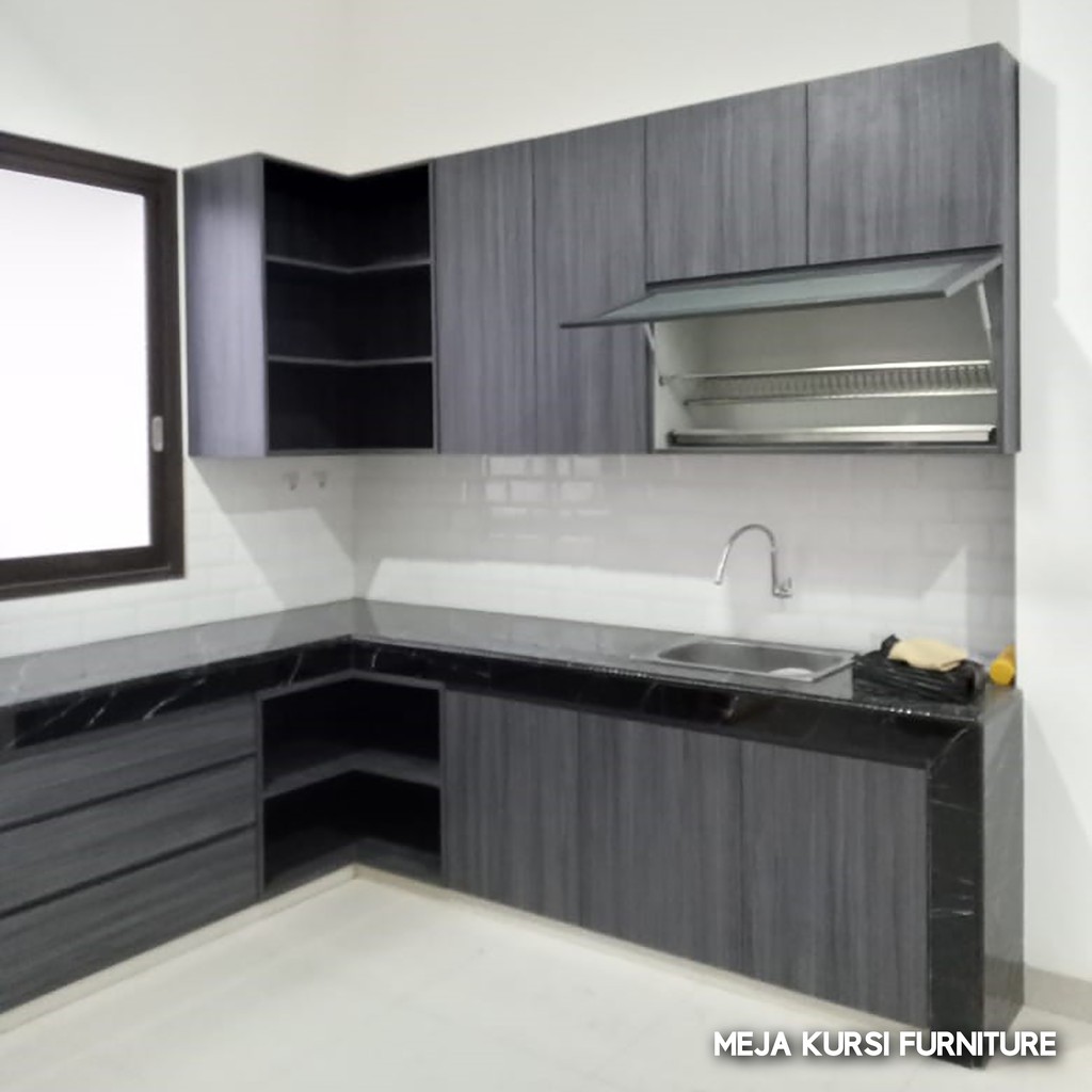 Kitchen Set Simpel Hpl Model Woody Allia Furniture vrogue.co