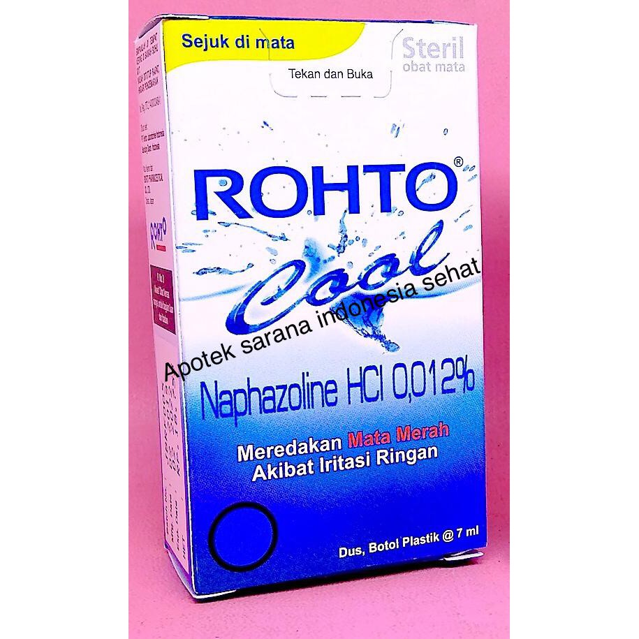 Jual ROHTO COOL EYE DROP 7ML/PCS | Shopee Indonesia
