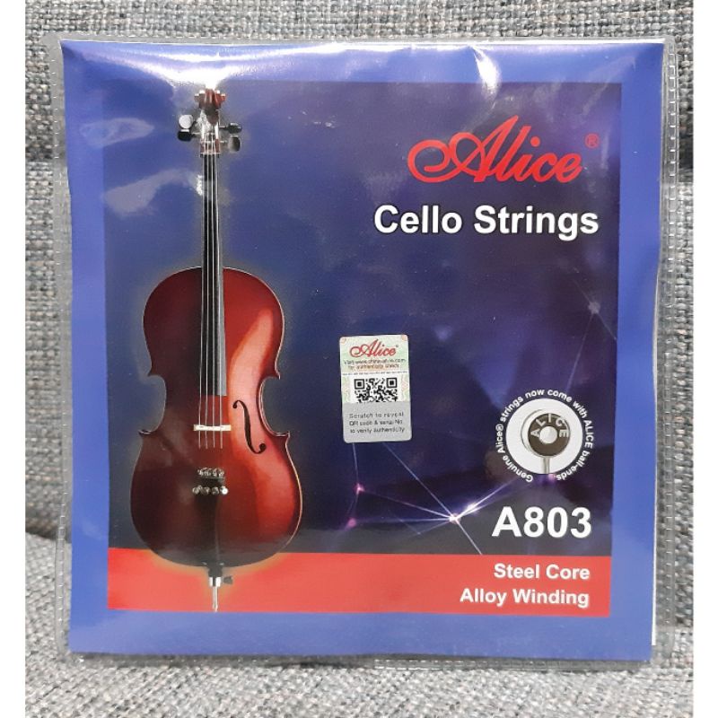 Jual Senar Cello Violoncello Alice A803 803 Set C G D A Original Ukuran ...