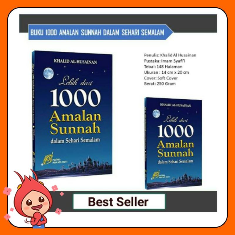 Jual Buku Lebih Dari 1000 Amalan Sunnah Dalam Sehari Semalam Shopee