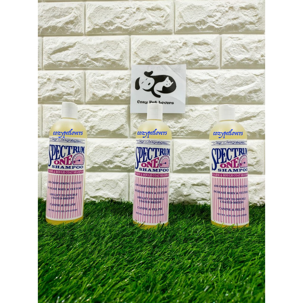 Jual Chris Christensen Spectrum One Shampoo Dog Cat Anjing Kucing