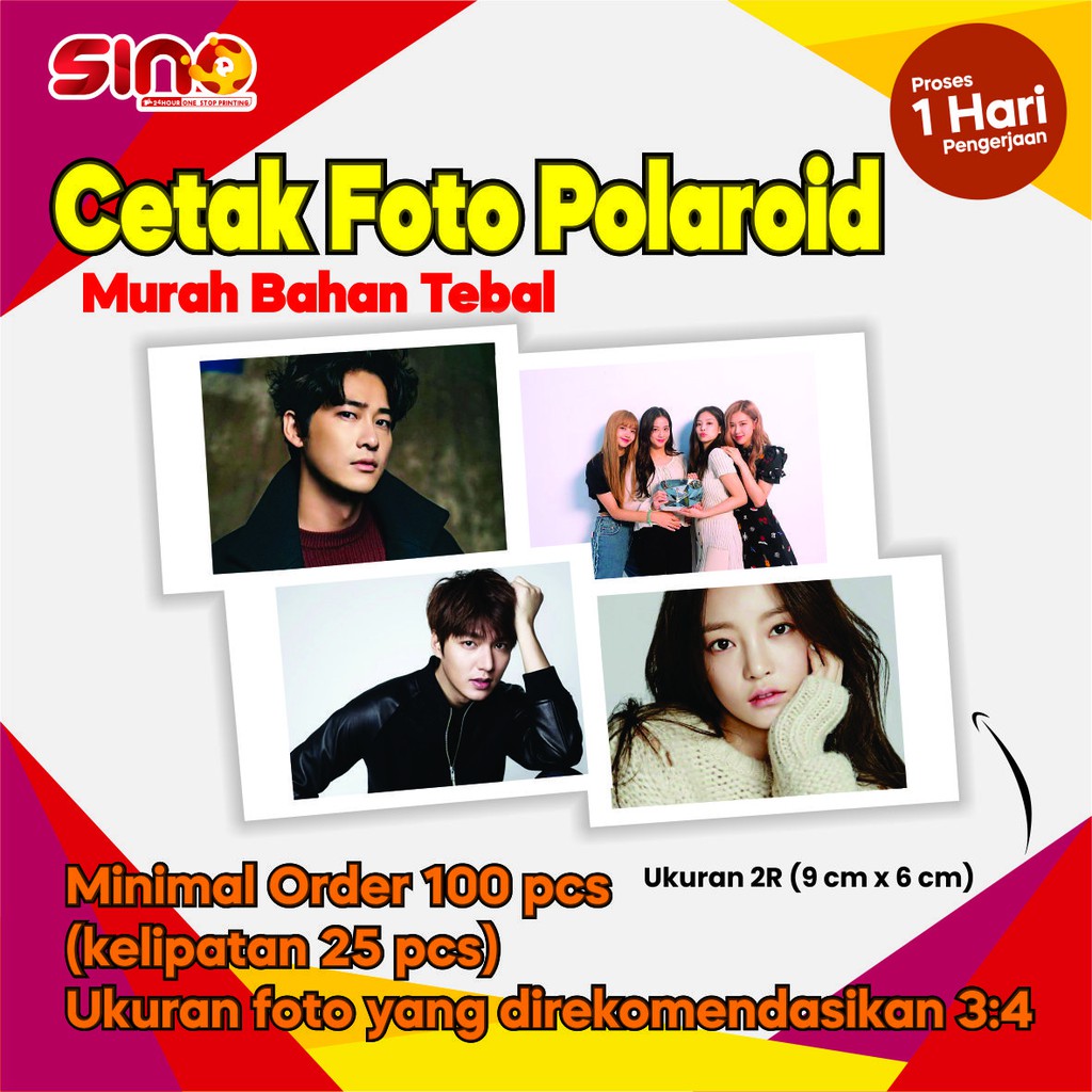 Jual Cetak Foto Polaroid 2r Custom Banyak Bonus Shopee Indonesia 6816