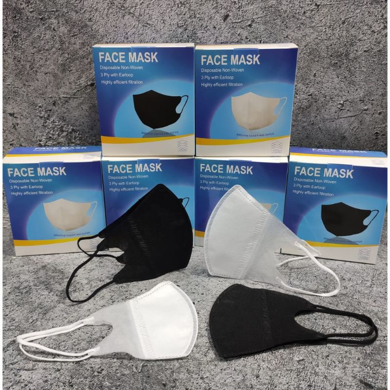 Jual Masker Duckbill ALKINDO 1Box (50pcs) | Shopee Indonesia