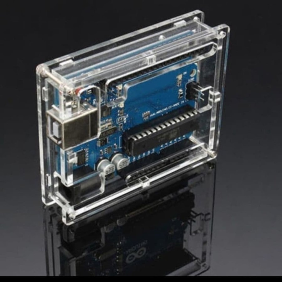 Jual Casing Arduino UNO R3 Acrylic Case Kotak Akrilik Arduino UNO R3 ...