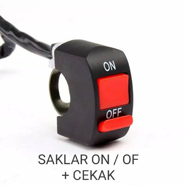 Jual Saklar Lampu Variasi Saklar On Of Universal Saklar Tombol On Off Universal Plus Kemasan