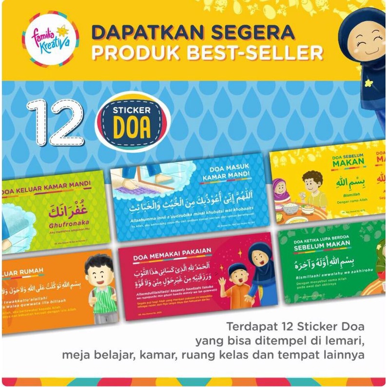 Jual Sticker Doa Familia Kreativa | Shopee Indonesia