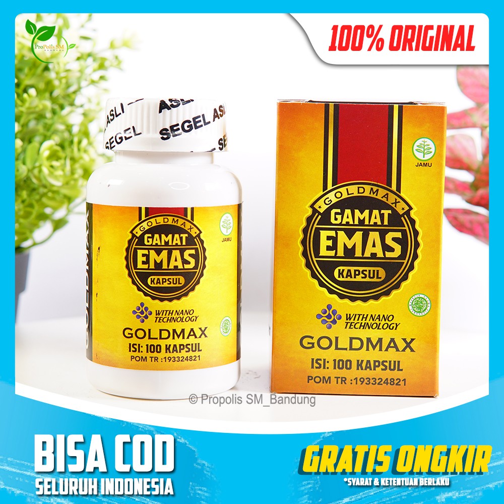 Jual Goldmax Gamat Emas Kapsul Obat Herbal Miom Kista Pembengkakan