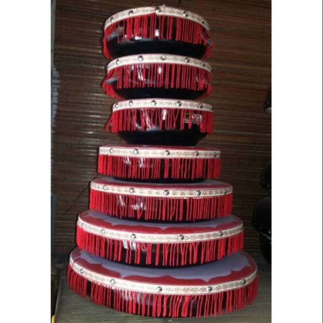 Jual Rebana Qasidah rumbe susun 7 kosidah genjring tagoni | Shopee ...
