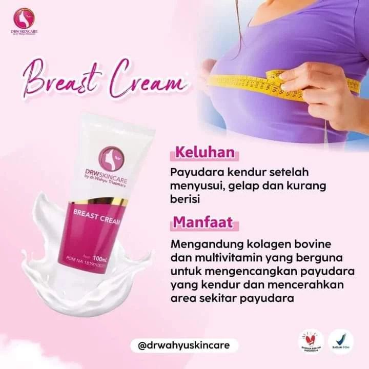 Jual Drw Skincare Krim Pengencang Dan Pembesar Payudara Breast Cream ...