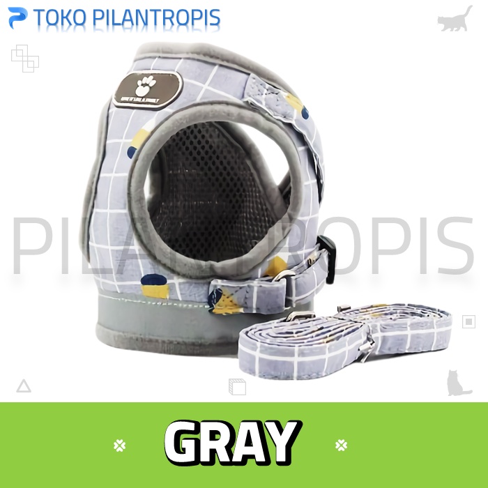 Jual HARNESS ROMPI HARNES KUCING TALI TUNTUN KUCING PANJANG HERNES ...