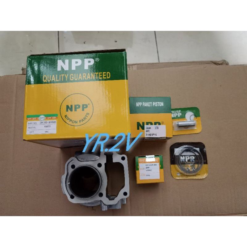 Jual blok seher vario boring cylinder vario lama + paket piston kit