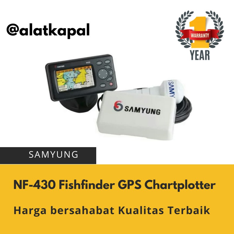 Jual Samyung NF 430 GPS Fishfinder Chartplotter Harga Murah | Shopee  Indonesia