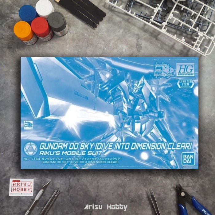 Jual HG HGBD Gundam OO Sky Clear 1/144 Bandai Limited Item 00 Sky ...