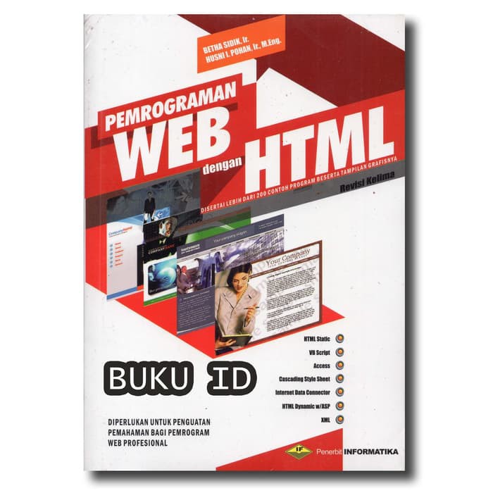 Jual Buku Pemrograman Web Dengan HTML - Revisi Kelima | Shopee Indonesia