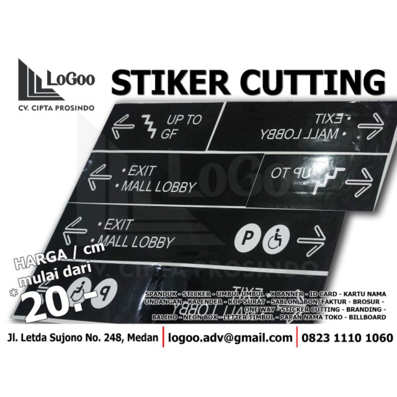 Jual LoGoo Cetak Stiker Cutting Shopee Indonesia