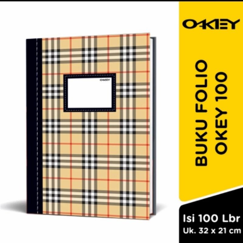 Jual Buku Folio Okey Isi Lembar Pcs Shopee Indonesia