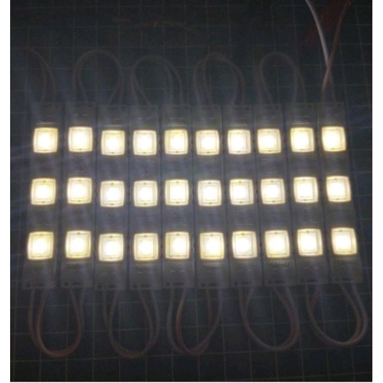 Jual (12v) Rangkaian Modul Lampu LED Putih Kuning 5630 5730 3 Mata 12v ...