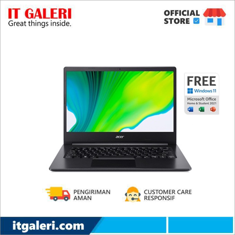 Jual ACER ASPIRE A314-22-R890 NX.HVVSN.014 R3-3250/4GB/256GB/FHD IPS ...