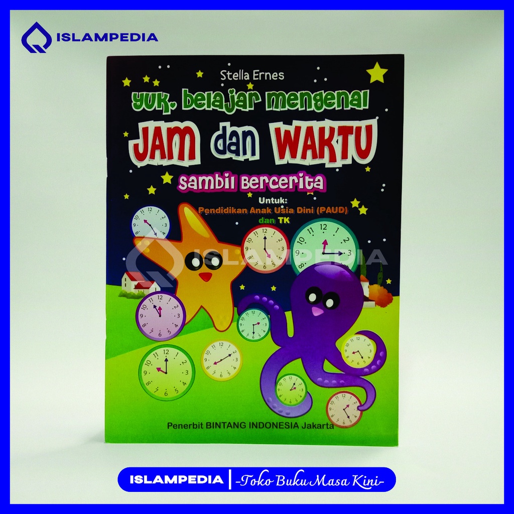 Jual Buku Belajar Jam & Waktu | Yuk, Belajar Mengenal Jam Dan Waktu ...