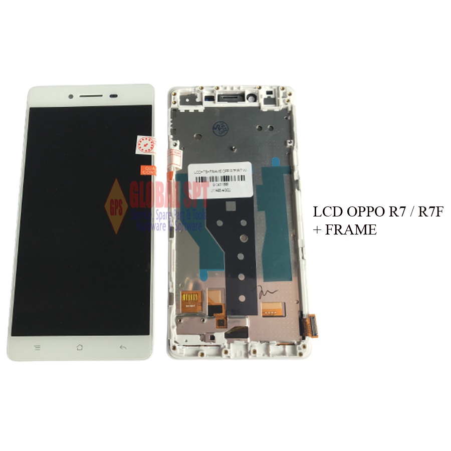 Jual LCD TOUCHSCREEN OPPO R7 / R7F WITH FRAME | Shopee Indonesia
