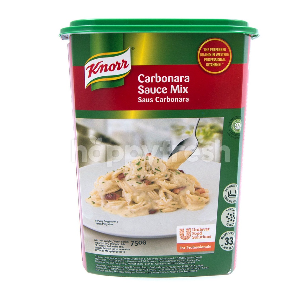 6 X Knorr Carbonara Sauce Mix 48g Each -From Canada -FRESH -Fast Ship