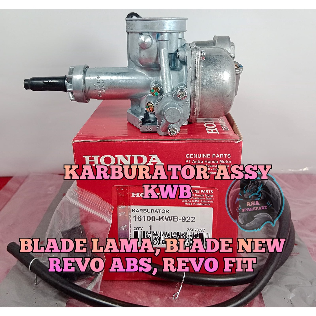 Jual Karburator Asli Original Honda Ahm Revo Fit Revo Abs Absolute Absolut Blade Karbu