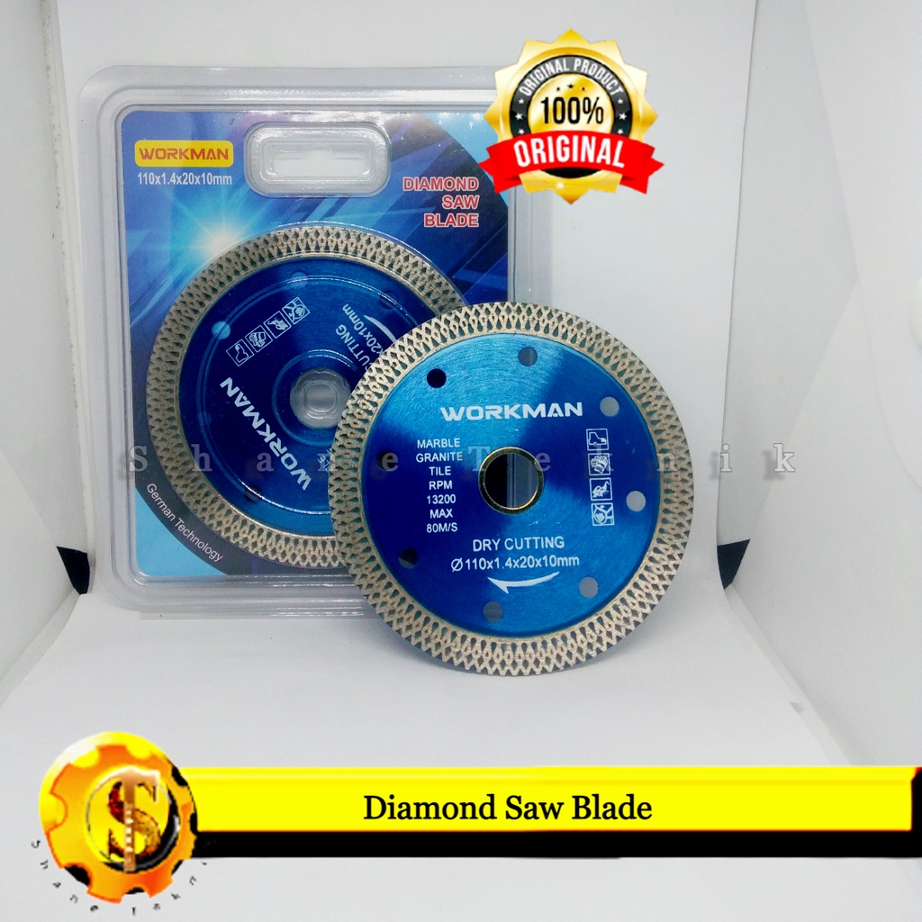 Jual DIAMOND WHEEL WORKMAN Mata Gerinda Potong Keramik Marmer Granit ...