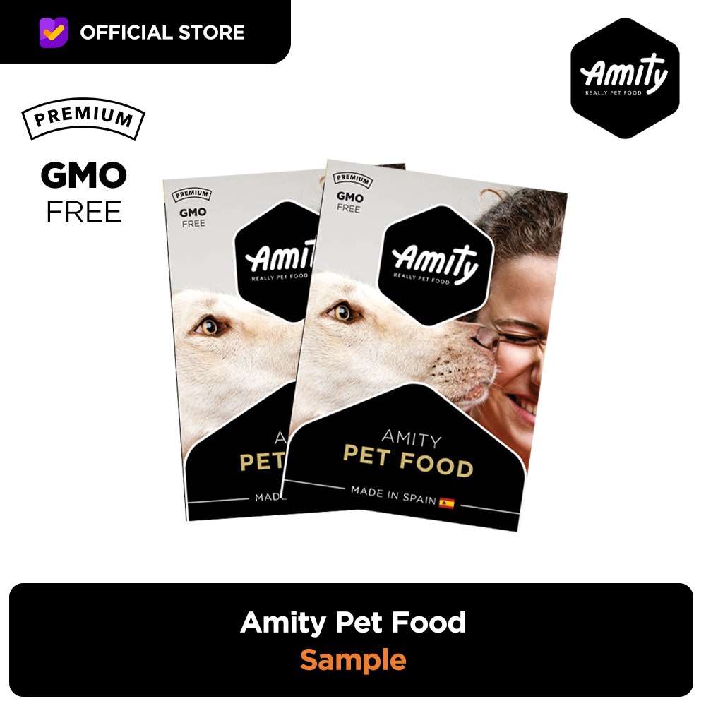 Jual AMITY Dog Food Puppy Premium Sample | Shopee Indonesia