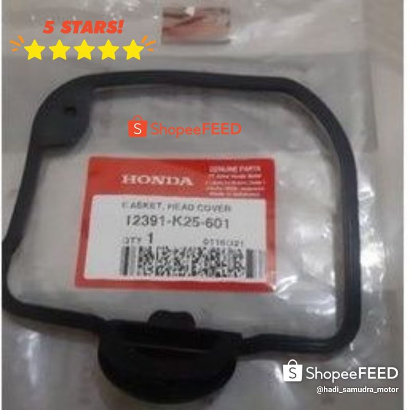 Jual SEAL GASKET HEAD COVER BEAT FI SCOOPY FI VARIO 110 LED FI ESP NEW