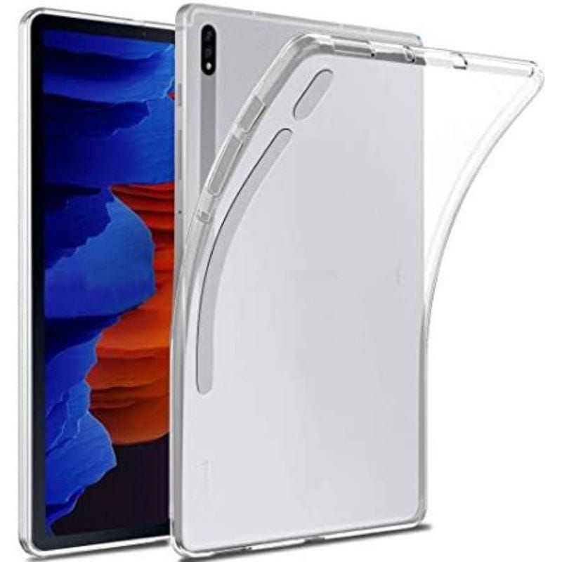 SOFT CASE SILICON SAMSUNG GLAXY TAB S7 S8 S9 S7 FE 5G S7 PLUS S8  PLUS CLEAR CASE CASING SAMSUNG TABLET S8 S7 S9 S7FE 5G S7+ S8+