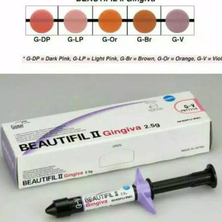Jual resin komposit warna gusi pink / composite gingival | Shopee Indonesia