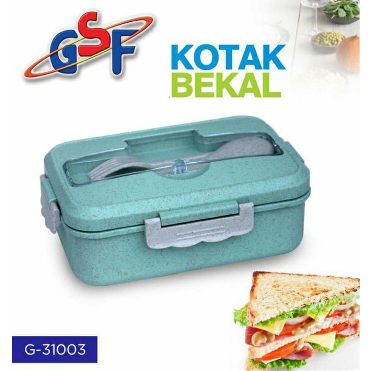 Jual Kotak Bekal Kotak Makan Jerami Gsf Gsf Tempat Makan Bekal Makan Sekolah Anti