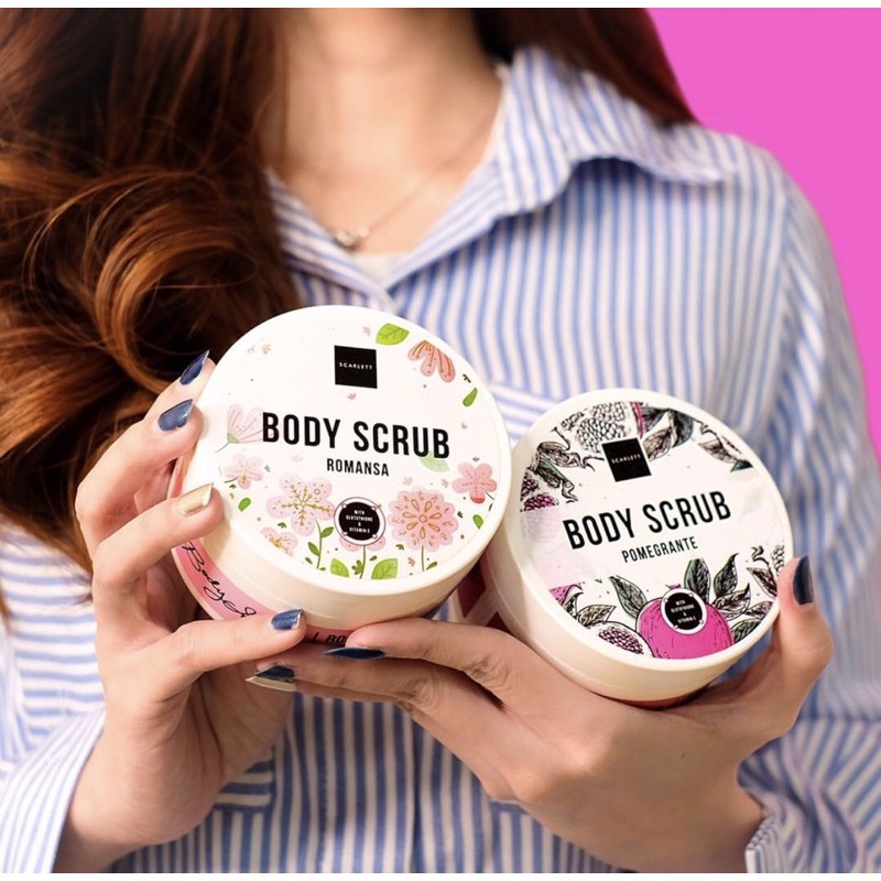 Jual Scarlett Body Scrub Ready 2 Varian 100 Original Bpom Shopee