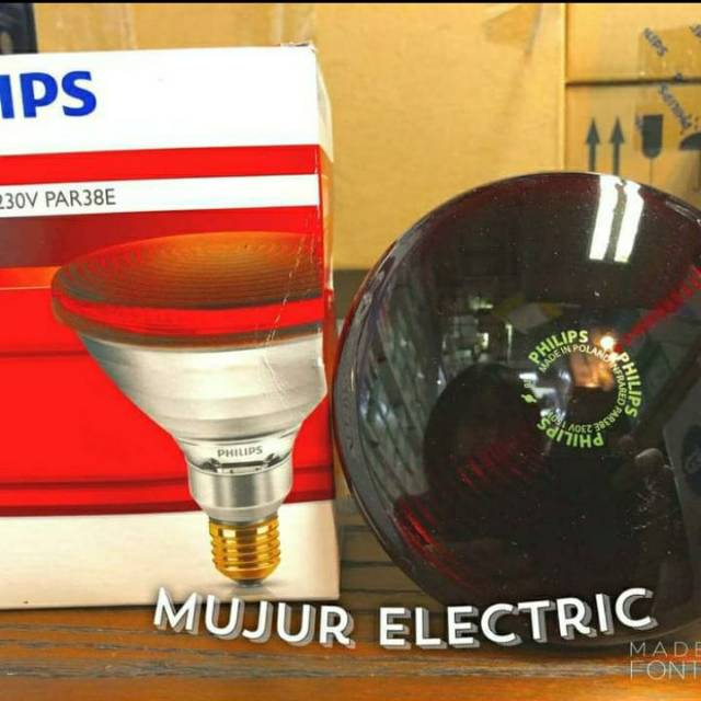 Jual Lampu Terapi PHILIPS INFRARED 150W PAR38 E27 | Shopee Indonesia