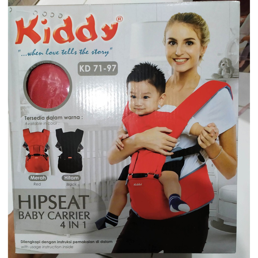 Kiddy hipseat baby store carrier 4 in 1