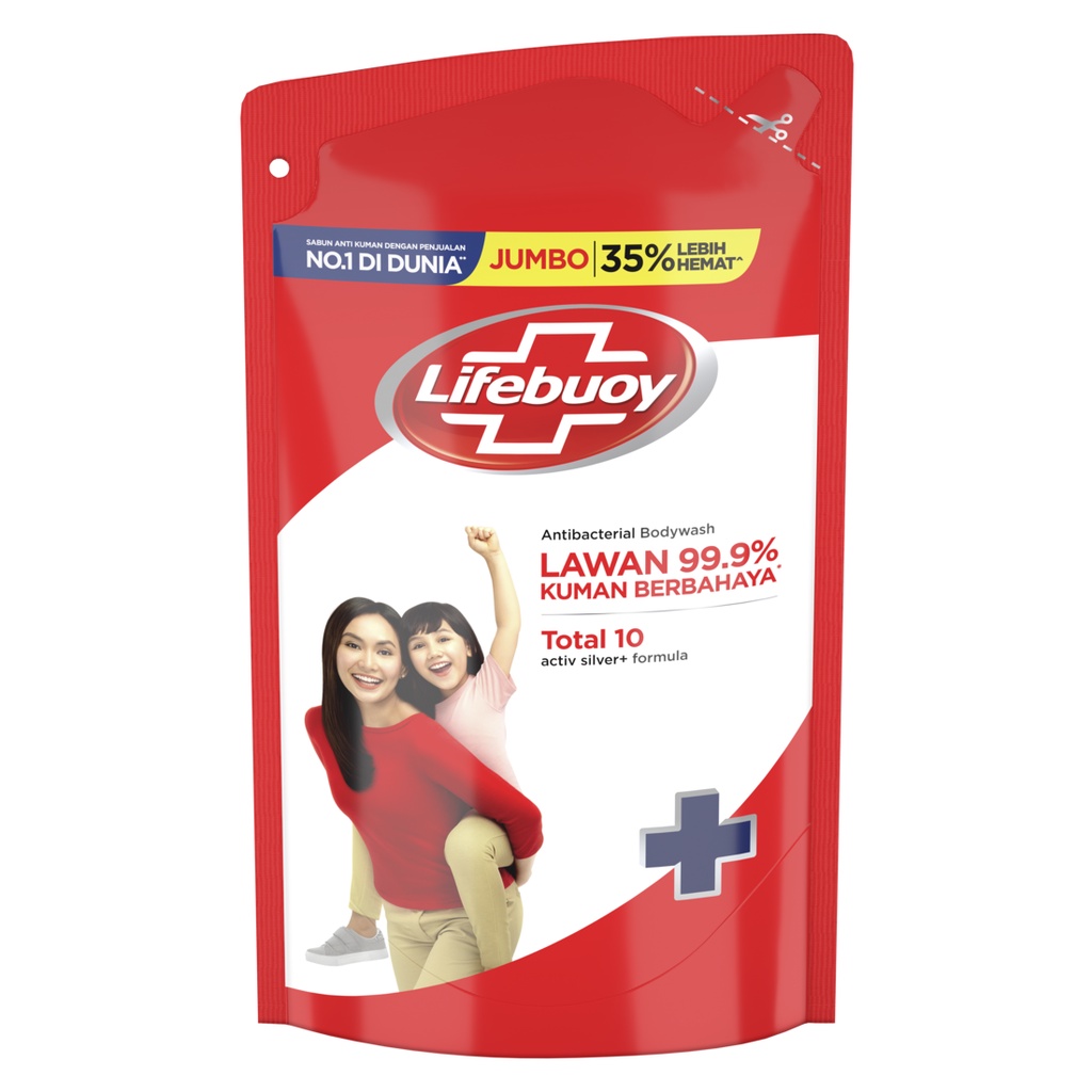 Jual Lifebuoy Body Wash Refill Total Antibakteri Ml Shopee Indonesia