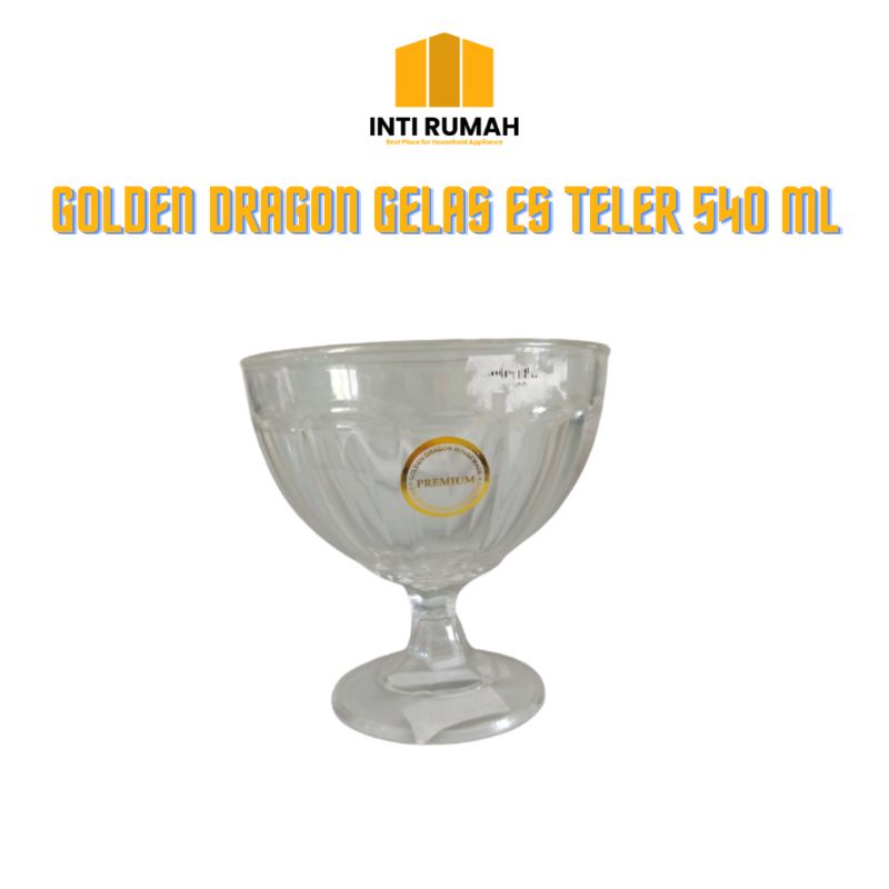 Jual Golden Dragon Gelas Es Teler 540 Ml Gelas Bening Shopee Indonesia 9671
