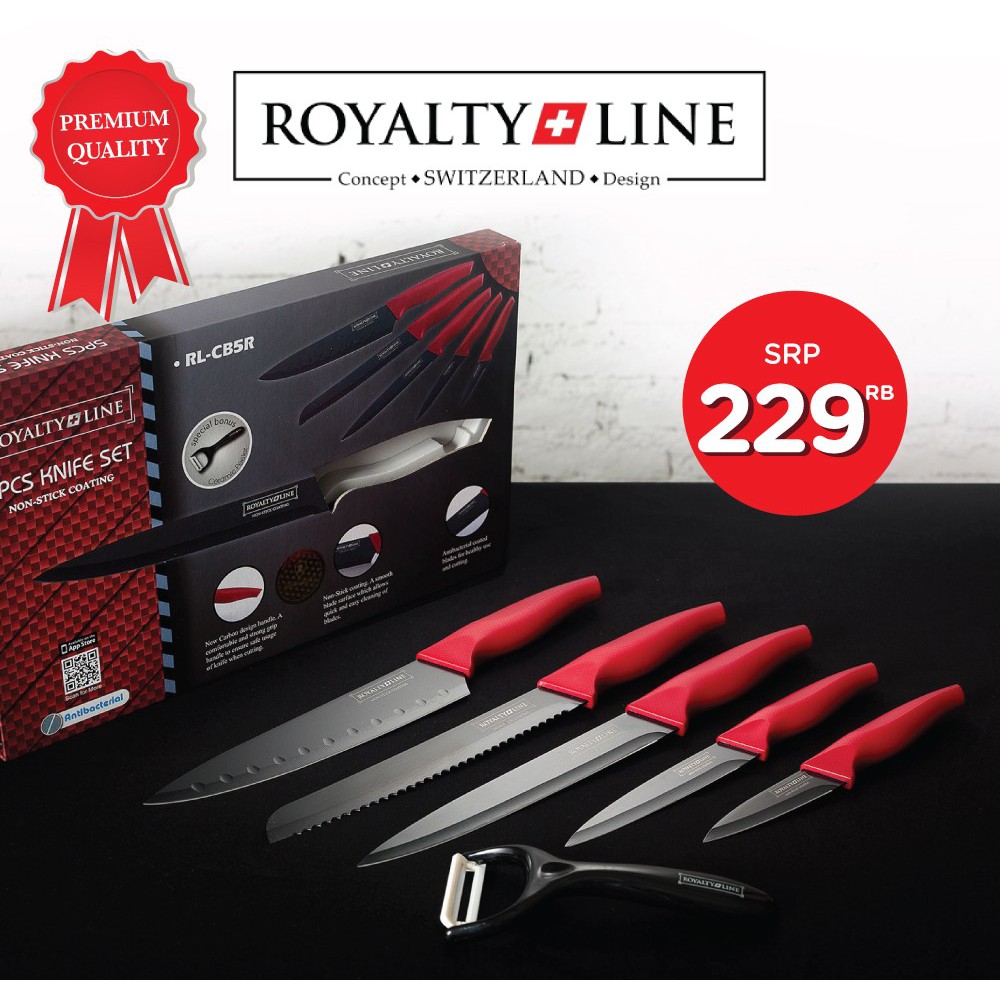 Jual Royalty Line Knife Set Shopee Indonesia