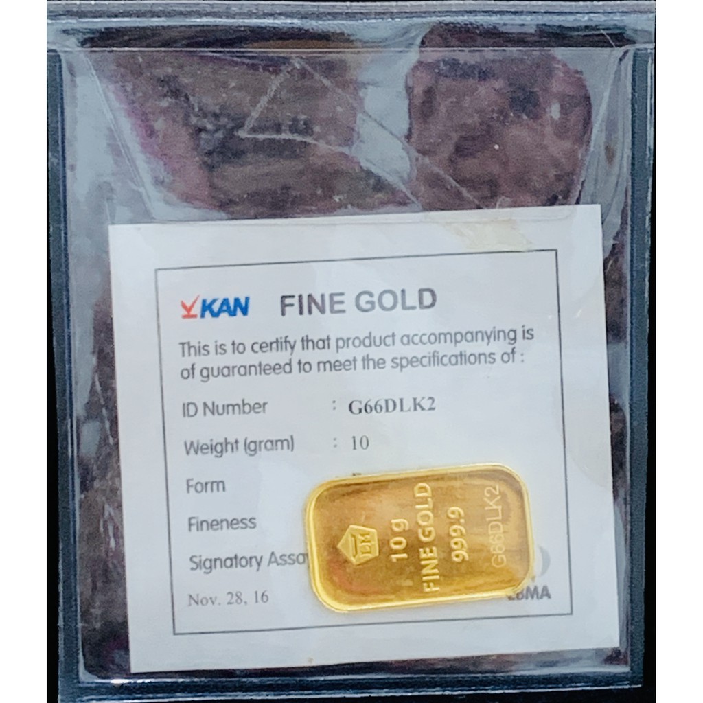 Jual Antam GOLD BAR 10 Gr Logam Mulia Emas Antam Bersertifikat Resmi ...